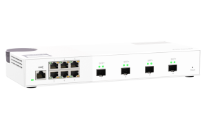 QSW-M2108-2S, 6 port 2.5Gbps, 4 port 10Gbps SFP+, web managed switch