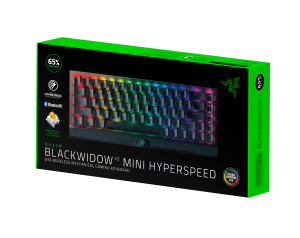 Razer BlackWidow V3 Mini HyperSpeed (Yellow Switch) Phantom Ed. - US Layout