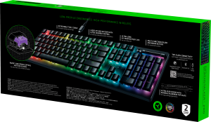 Razer DeathStalker V2 Pro (Purple Switch) - US Layout