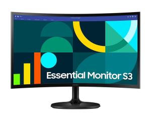 Samsung LS24D360GAUXEN 24" FHD 100Hz ívelt Essential S3 Monitor