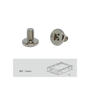 Screw pack for 2.5" SSD/PCB installation, 96 pieces, Pan head machine screw
