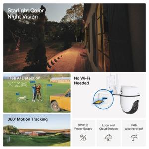 TP-LINK Tapo C501GW Kültéri 4G LTE kamera