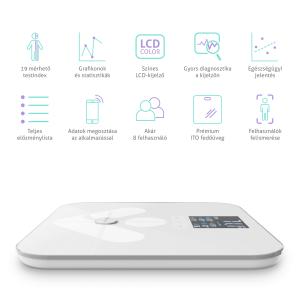 TrueLife FitScale W7 BT White Okosmérleg