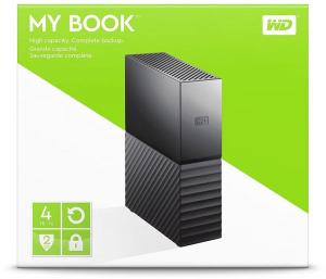 Western Digital 4TB 3,5" My Book külső HDD fekete - WDBBGB0040HBK