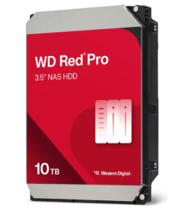 Western Digital HDD 10TB 7200rpm SATA3 512MB Red Pro NAS - WD103KFBX