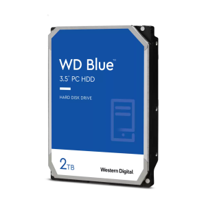 Western Digital HDD 2TB Blue 3,5" SATA3 7200rpm 256MB - WD20EZBX