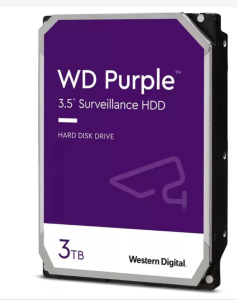Western Digital HDD 3TB Purple 3,5" SATA3 5400rpm 256MB - WD33PURZ