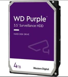 Western Digital HDD 4TB Purple 3,5" SATA3 5400rpm 256MB - WD43PURZ