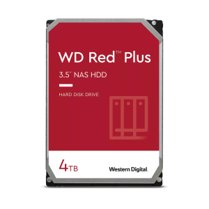 Western Digital HDD 4TB Red Plus 3,5" SATA3 5400rpm 256MB - WD40EFPX