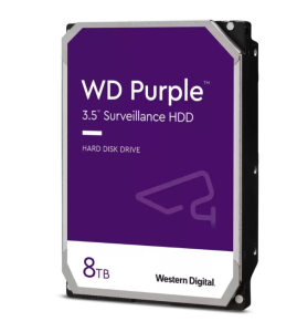 Western Digital HDD 8TB Purple 3,5" SATA3 5640rpm 256MB - WD85PURZ