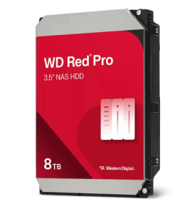 Western Digital HDD 8TB Red Pro 3,5" SATA3 7200rpm 256MB - WD8005FFBX
