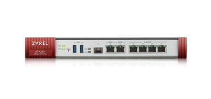 Zyxel ATP 10/100/1000, 2*WAN, 4*LAN/DMZ ports, 1*SFP, 2*USB with 1 Yr Bundle