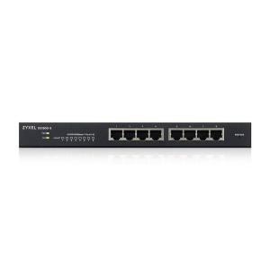 Zyxel GS1900-8 v2, 8 port GbE L2 smart switch, desktop, fanless