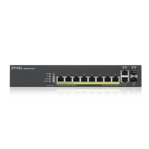Zyxel GS2220-10HP,EU region,8-port GbE L2 PoE Switch with GbE Uplink (1 year NCC