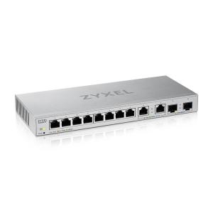 Zyxel XGS1210-12 v2, 12-Port Gigabit webmanaged Switch with 8 port 1G + 2-Port 2