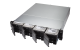 12-bay 2U rackmount USB-C 3.1 Gen2 10Gbps JBOD expansion unit, redundant PSU, wi