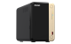 2-Bay desktop NAS, Intel® Celeron® N5105/N5095 quad-core, 8 GB DDR4 onboard not
