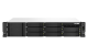 2U 8-bay short depth 12" rackmount NAS, Intel® Celeron® N5095 quad-core, 8 GB on