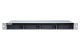 4-bay 1U rackmount SATA JBOD expansion unit with a QXP-400eS-A1164 PCIe SATA hos