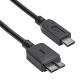 Akyga Kábel micro USB B 3.0 / USB type C 1m AK-USB-44