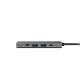 CHIEFTEC USB HUB 5-in-1 dokkoló, fekete