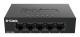 D-link 5-Port Gigabit Ethernet Metal Housing Unmanaged Light Switch without IGMP