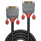 LINDY 2m DVI-D Dual Link kábel, Anthra Line