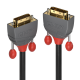 LINDY 5m DVI-D Dual Link kábel, Anthra Line