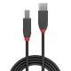 LINDY 5m USB 2.0 Type A to B kábel, Anthra Line