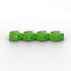 LINDY RJ45 Port Locks GREEN 20pcs.
