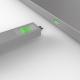LINDY USB Type C Port Blocker, green