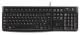 Logitech K120 keyboard Black ENG