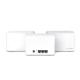 Mercusys Halo H80X (3-pack) AX3000 egész otthont lefedő Mesh Wi-Fi 6 rendszer