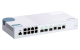 QSW-M408-2C, 8 port 1Gbps, 2 port 10G SFP+/ NBASE-T Combo, 2 port 10G SFP+, web
