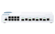 QSW-M408-4C, 8 port 1Gbps, 4 port 10G SFP+/ NBASE-T Combo, web management switch