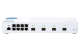 QSW-M408S, 8 port 1Gbps,  4 port 10GbE SFP+, web management switch