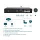 TP-LINK VIGI NVR1008H-8MP 8 csatornás hálózati videó rögzítő