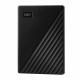 Western Digital 4TB 2,5" My Passport USB3.2 külső HDD, Fekete