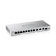 Zyxel XGS1250-12, 12-Port Gigabit webmanaged Switch with 8 port 1G + 3-Port Mult